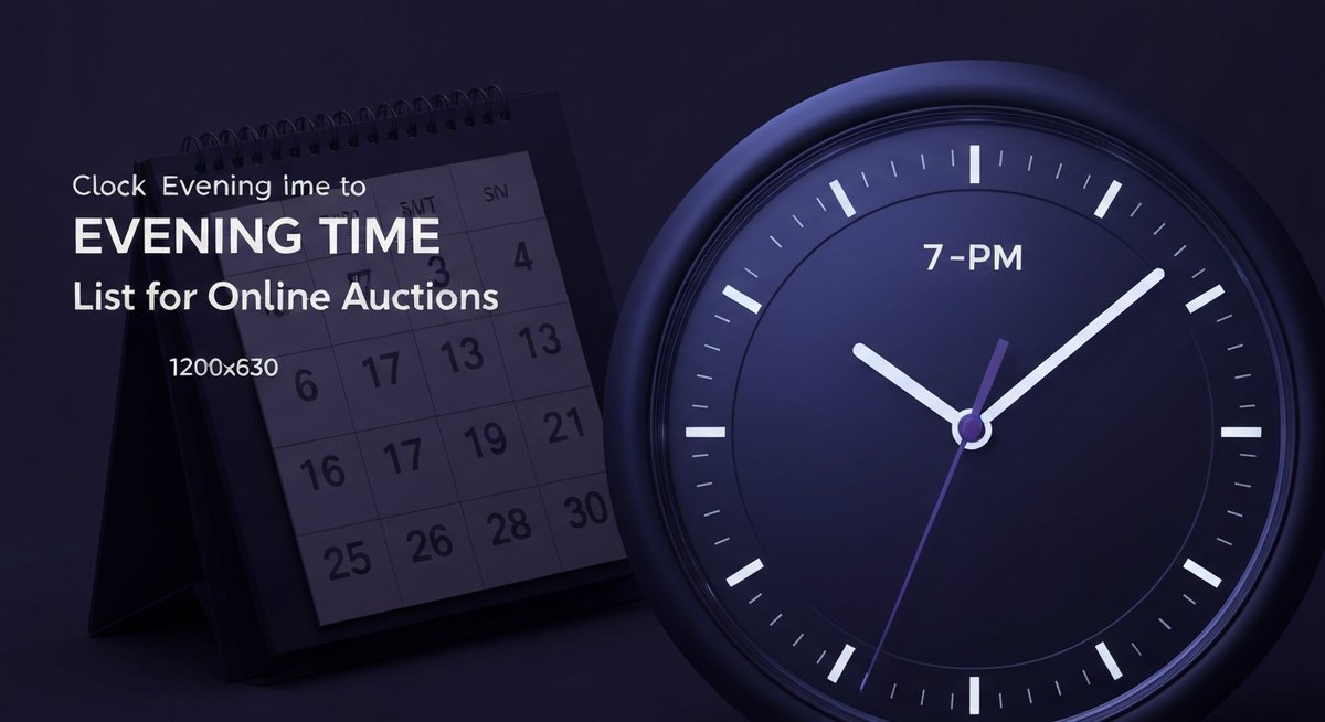 Best Time to List Items for Online Auctions