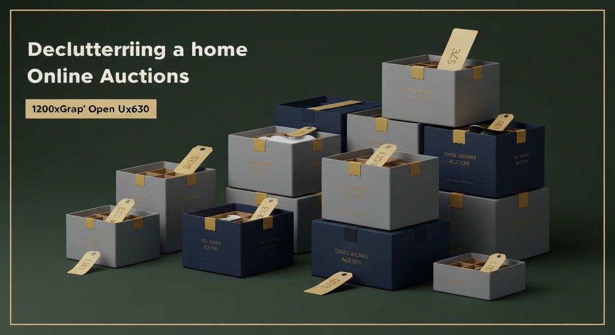 Declutter Your Home Fast with Online Auctions